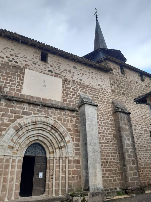 façade latérale sud, vue partielle