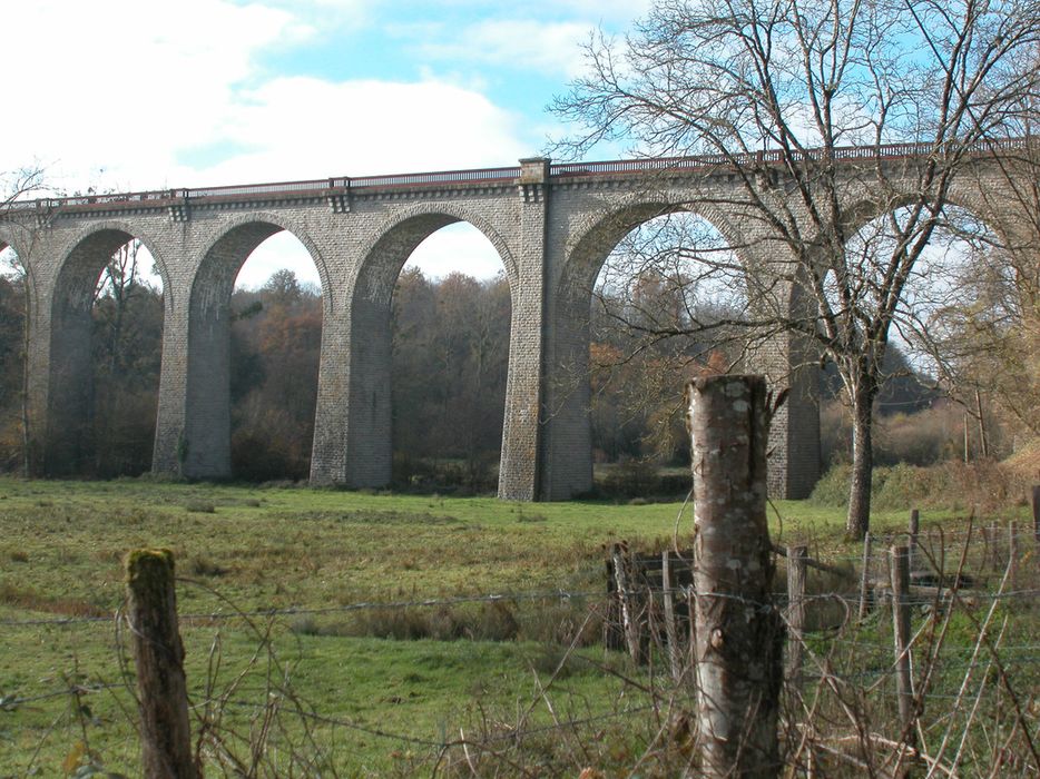 vue générale du viaduc dans son environnement