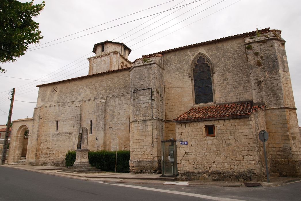 façade latérale sud