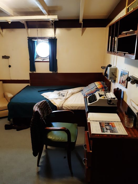 bateau météorologique (frégate) : France I, aménagement intérieur