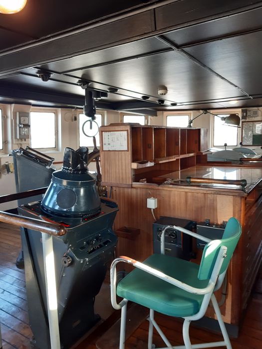 bateau météorologique (frégate) : France I, aménagement intérieur