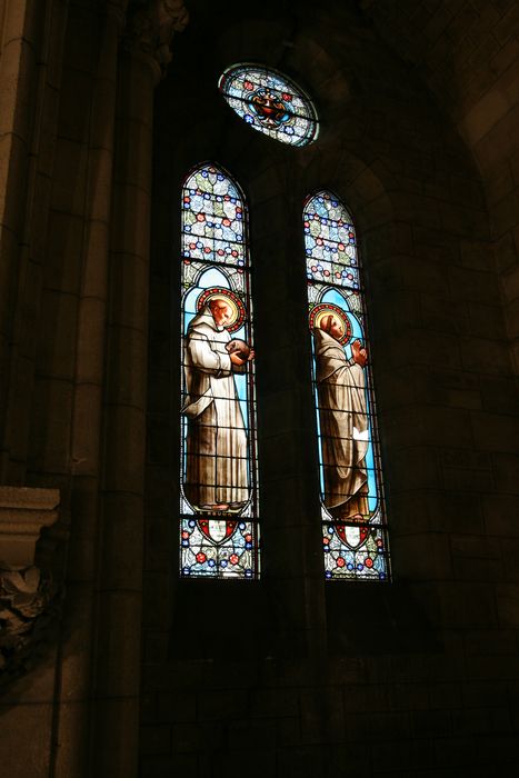 verrière ; Saints Brunon et Simon