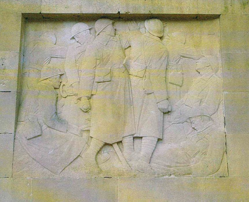 détail d’un bas-relief