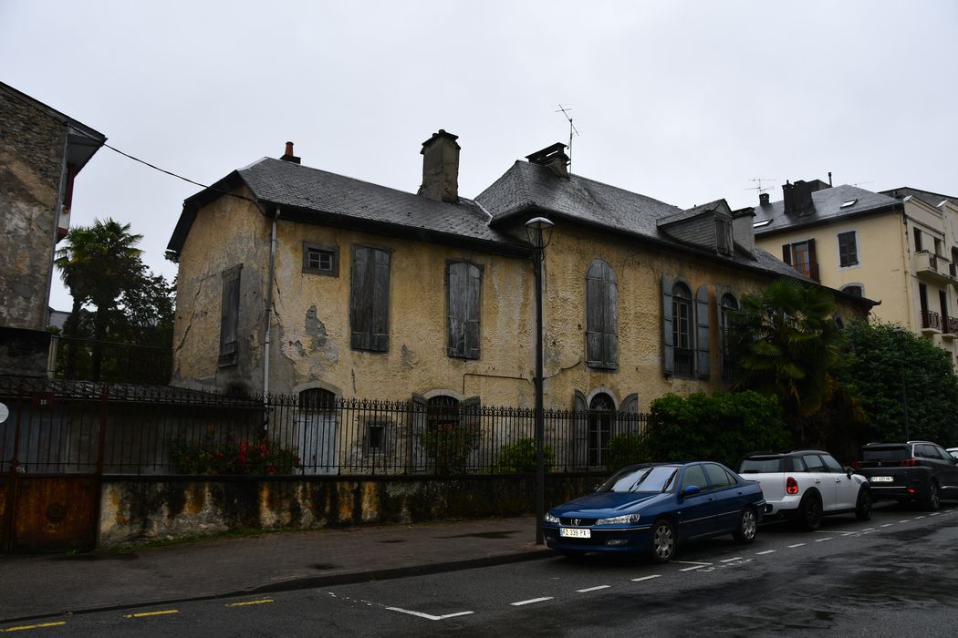 façade postérieure, vue partielle