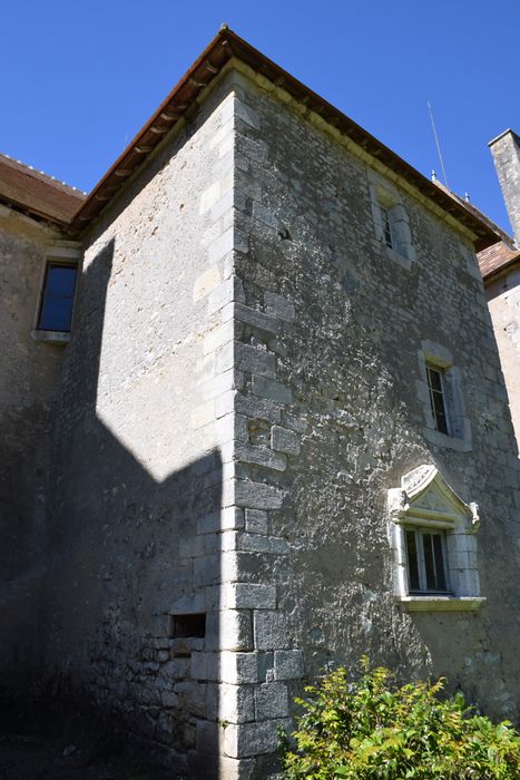 façade nord, pavillon central, façades nord et est