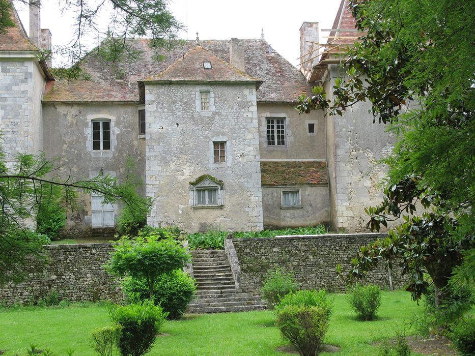 façade nord, vue partielle