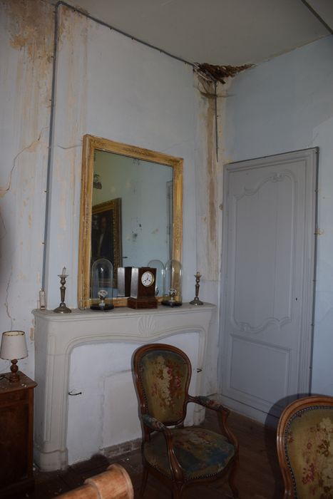 1er étage, chambre, cheminée