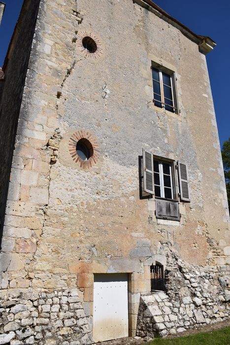 pavillon sud, façade sud