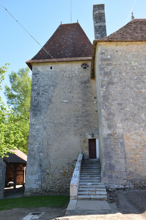 pavillon sud, façade est