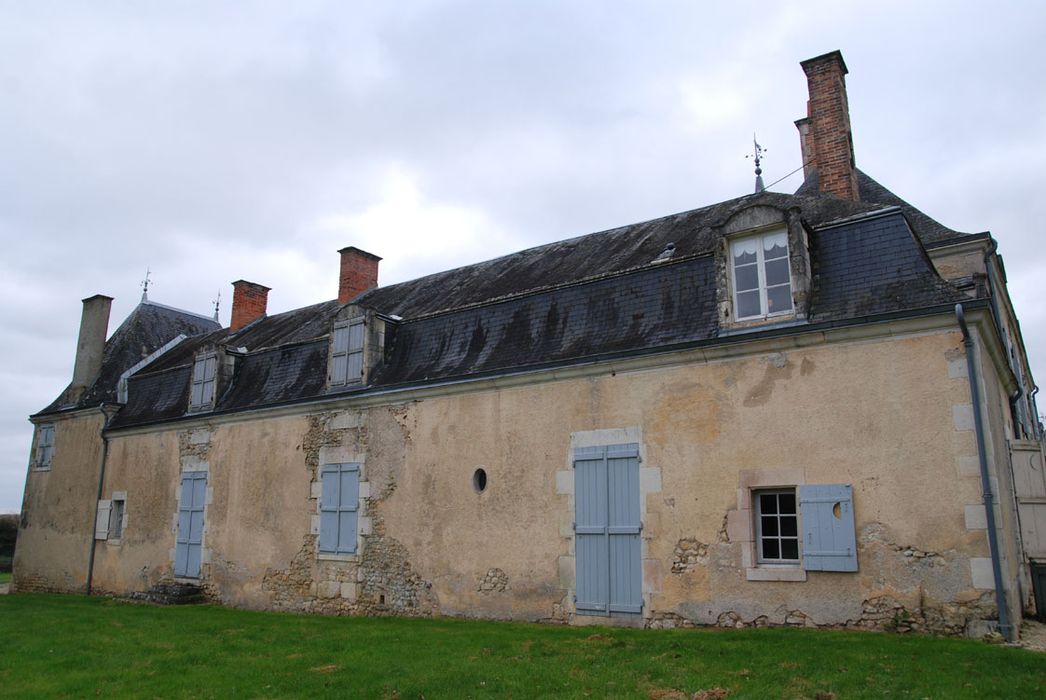 aile ouest, façade est