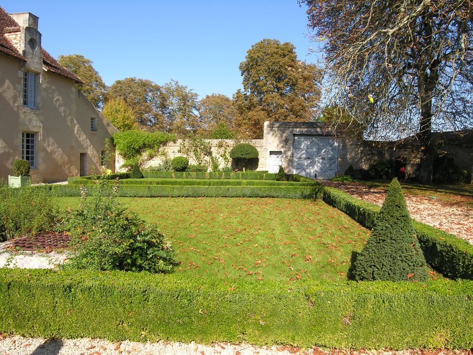 jardin, parterre est