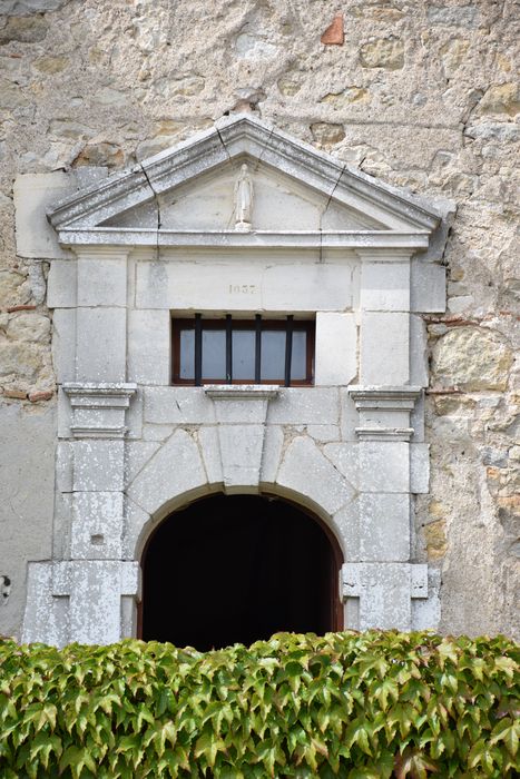 porte d’accès nord-est, vue partielle