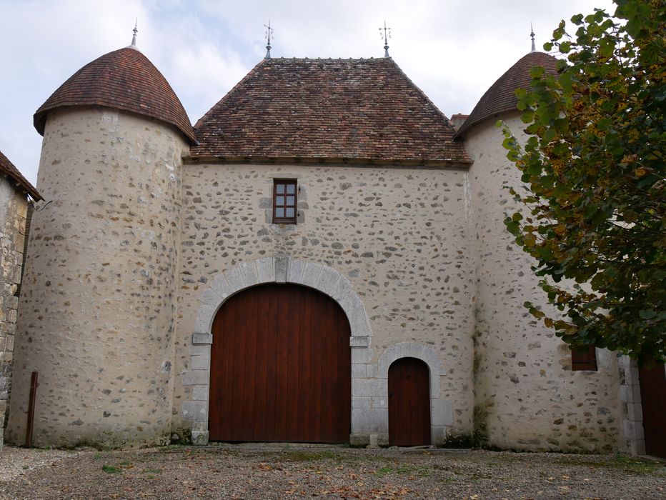 porterie, façade nord-ouest