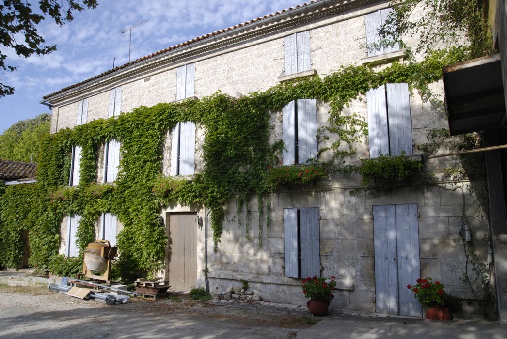 façade antérieure du logis