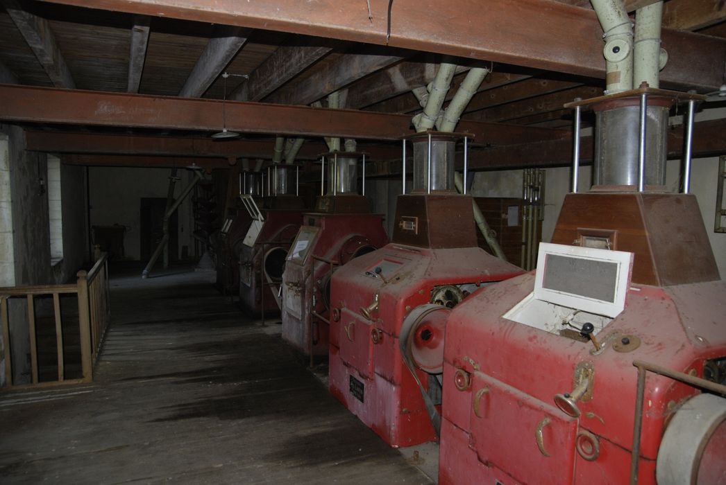 moulin, vue partielle des aménagements