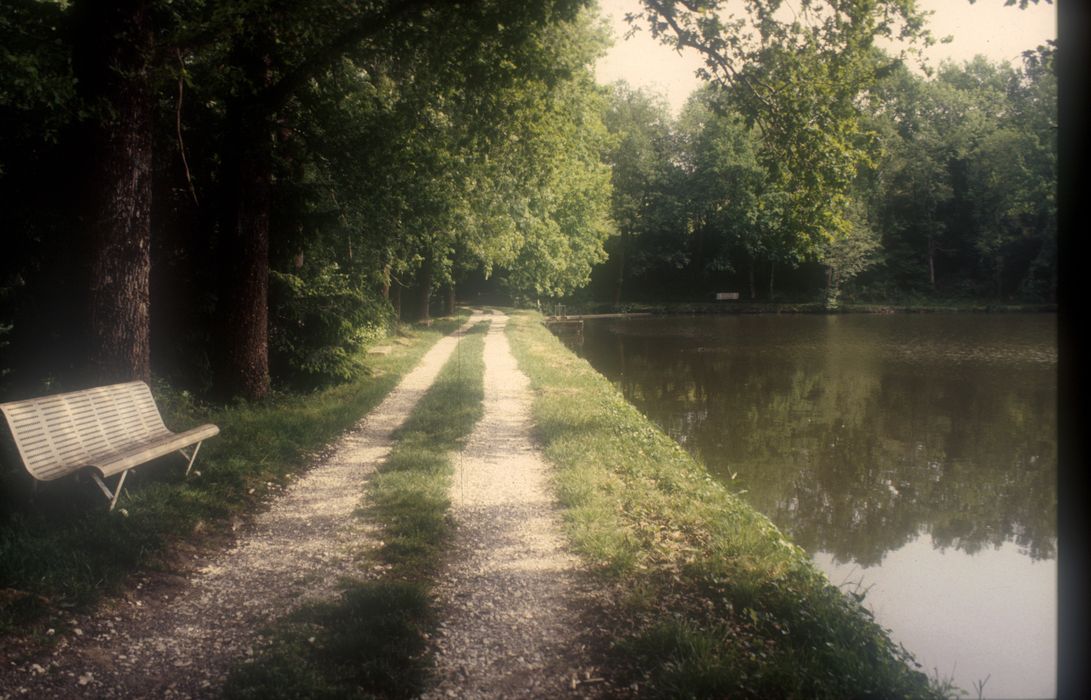 chemin sur le bief