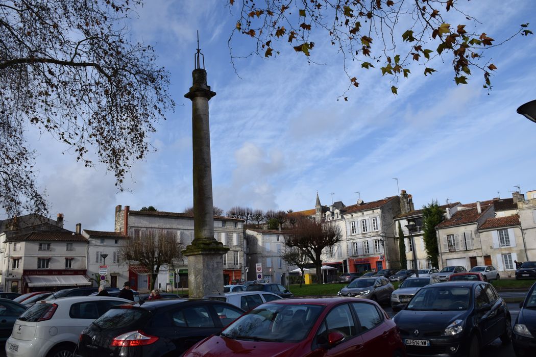 vue générale de la colonne dans son environnement