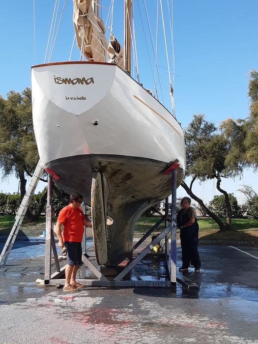 bateau de plaisance (yawl bermudien) dit Ismana - © Ministère de la Culture (France), Direction Régionale des Affaires Culturelles de Nouvelle-Aquitaine – Tous droits réservés 