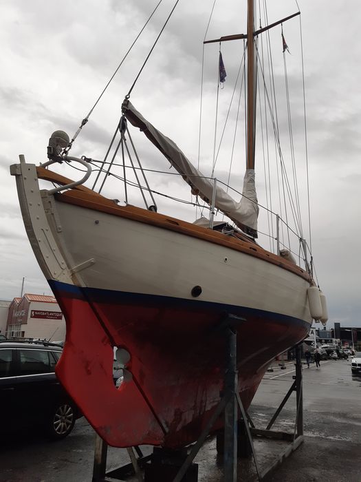 bateau de plaisance (sloop bermudien) dit Mary-Ann - © Ministère de la Culture (France), Direction Régionale des Affaires Culturelles de Nouvelle-Aquitaine – Tous droits réservés 