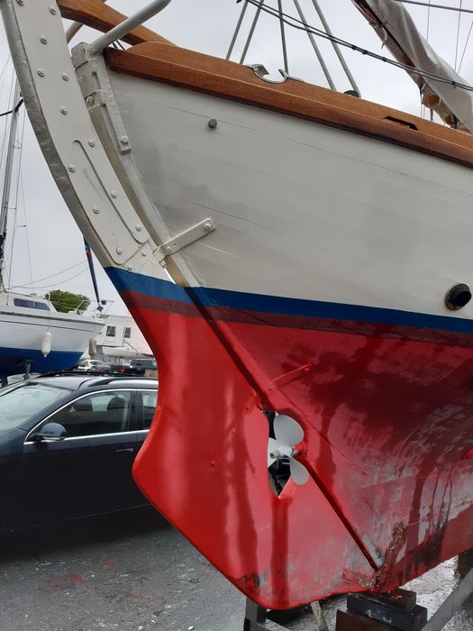 bateau de plaisance (sloop bermudien) dit Mary-Ann - © Ministère de la Culture (France), Direction Régionale des Affaires Culturelles de Nouvelle-Aquitaine – Tous droits réservés 