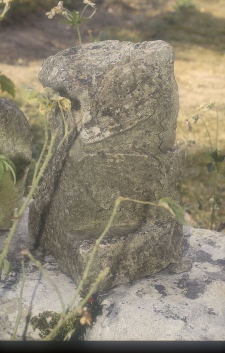 statue (fragment) : Rapace (?)