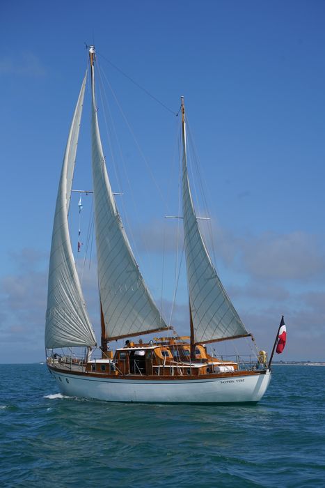 bateau de plaisance : ketch dit Dauphin vert