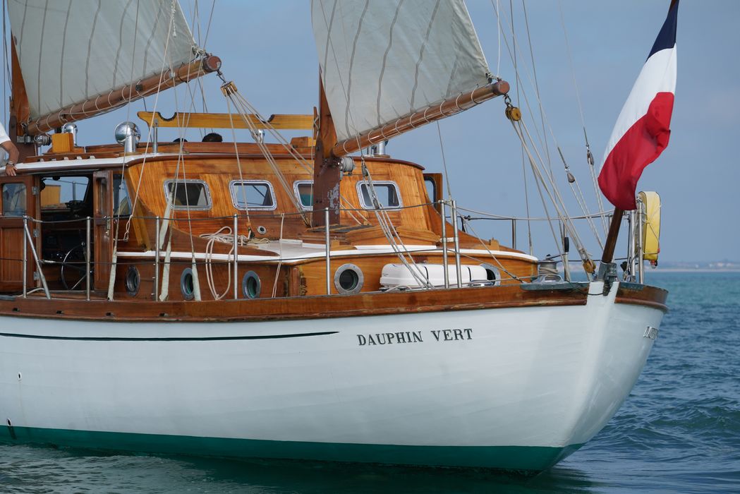 bateau de plaisance : ketch dit Dauphin vert