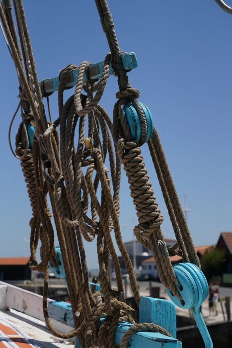 bateau de pêche, sloop mytilicole à dérive dit Notre-Dame-de-la-Clarté (de la baie de l'Aiguillon)