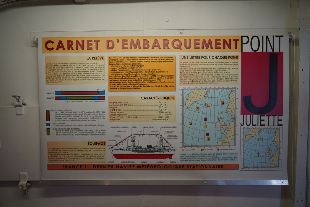 bateau météorologique (frégate) : France I