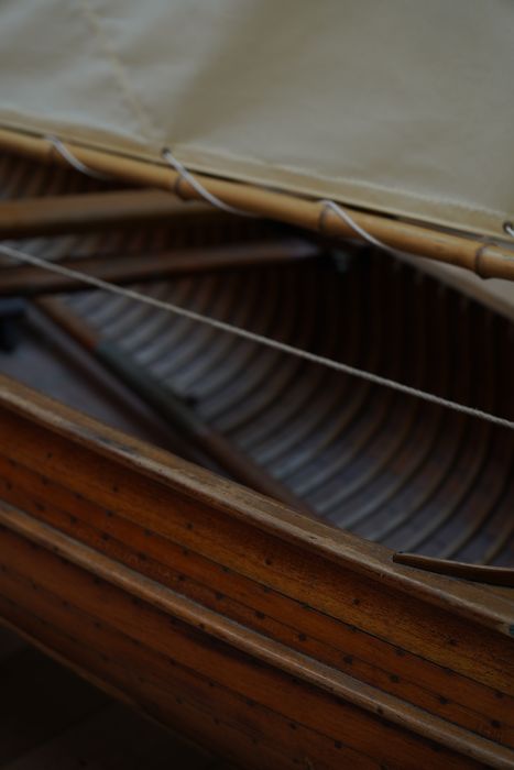 bateau de plaisance : Pingoin, canoë à voile de type Canadien