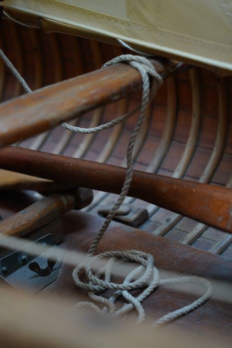bateau de plaisance : Pingoin, canoë à voile de type Canadien