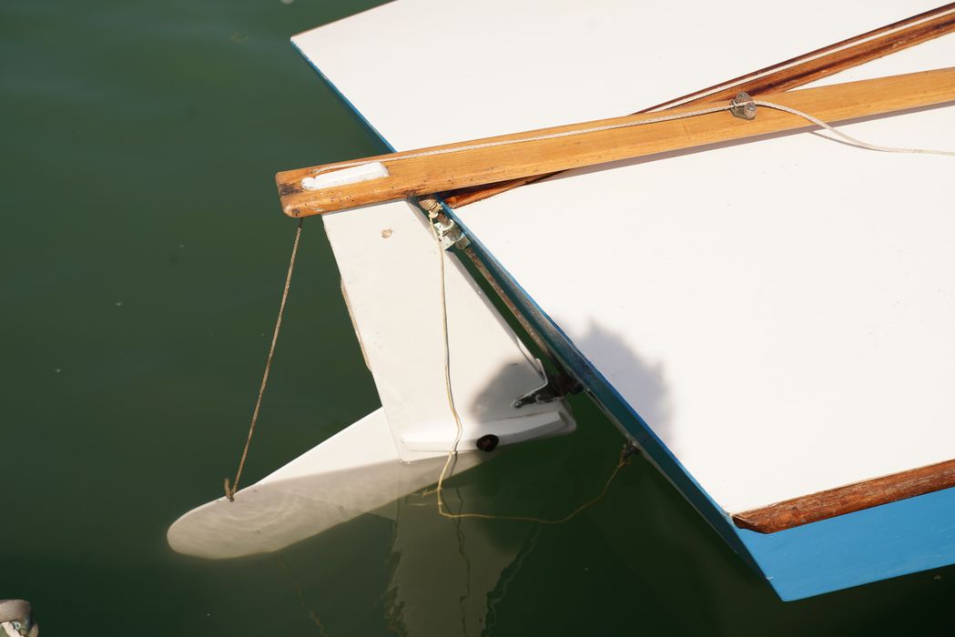 bateau de plaisance : bateau sans nom, dériveur de type Snipe, dériveur léger de type Snype