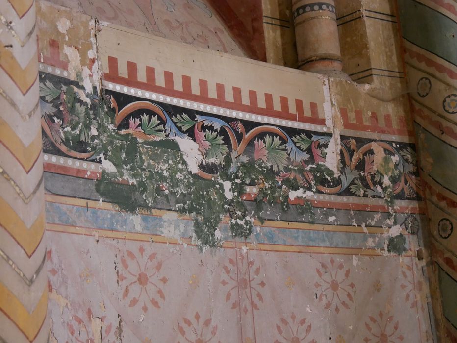 peinture monumentale décorative, détail