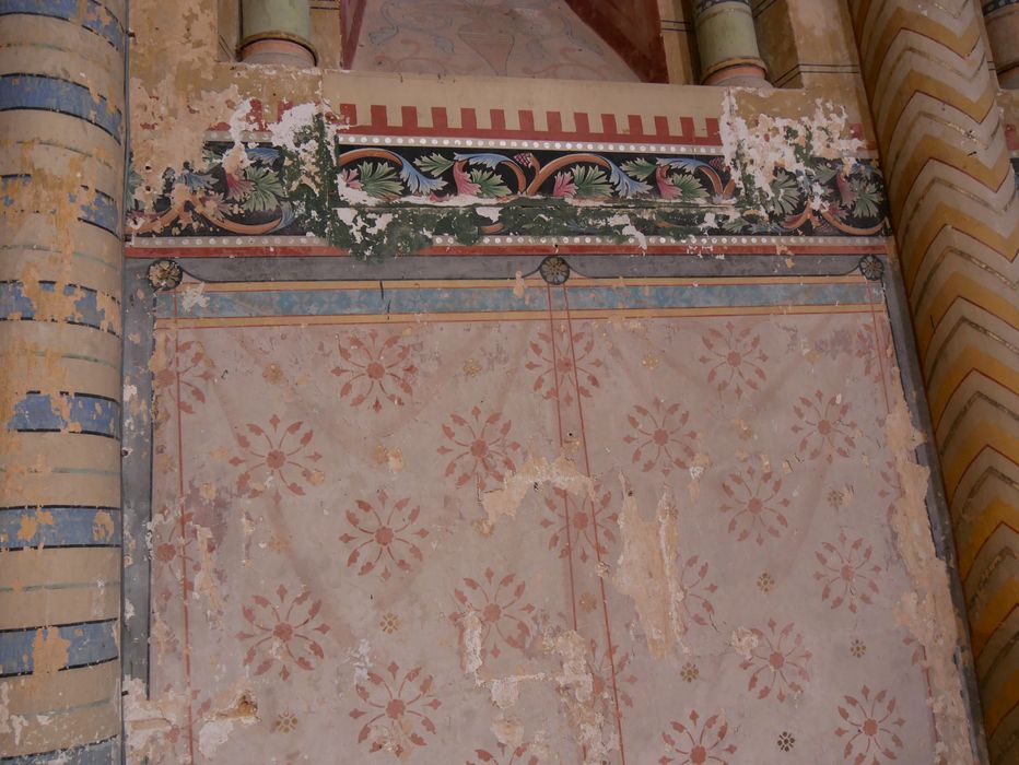 peinture monumentale décorative, détail