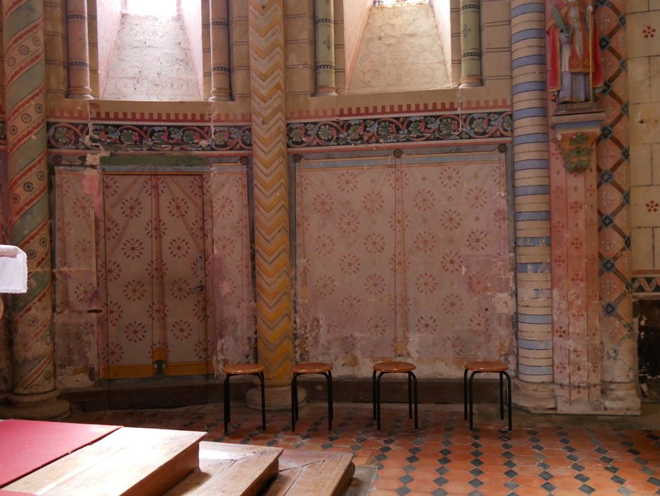 peinture monumentale décorative, vue partielle