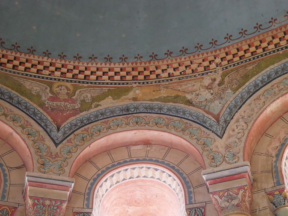 peinture monumentale décorative, vue partielle