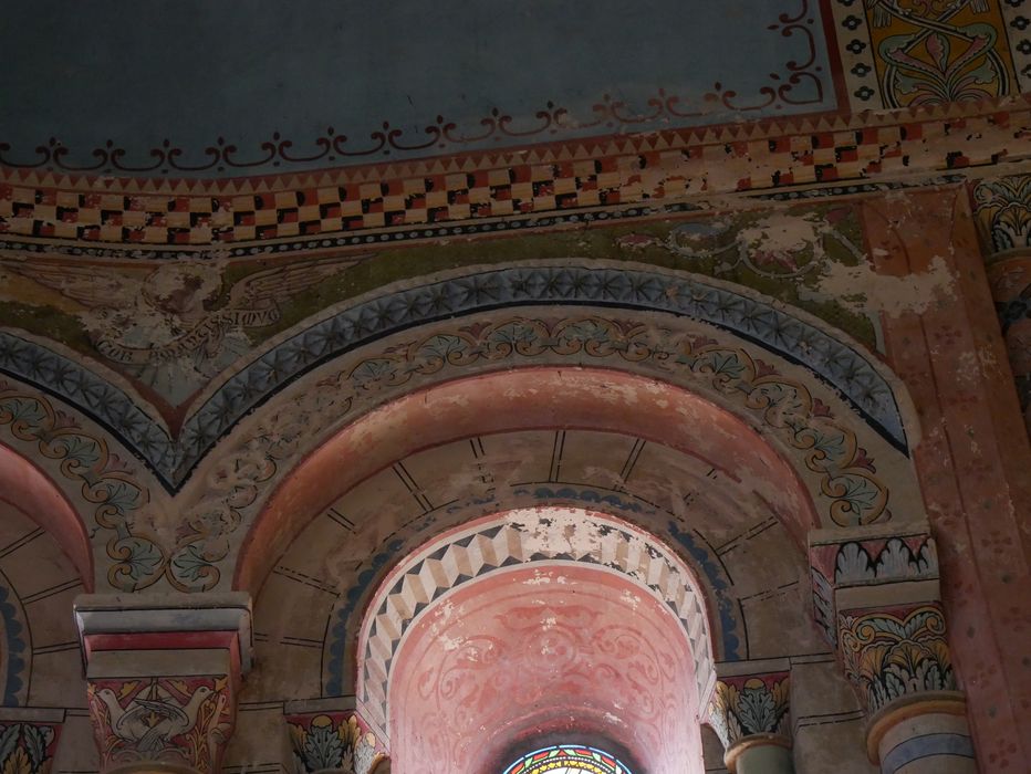 peinture monumentale décorative, vue partielle