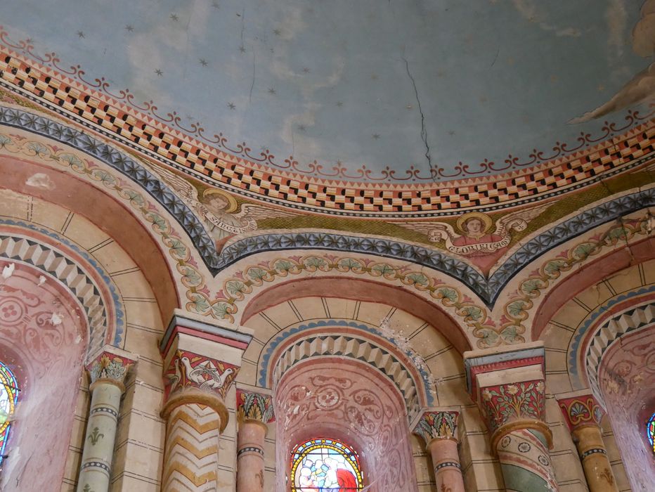 peinture monumentale décorative, vue partielle
