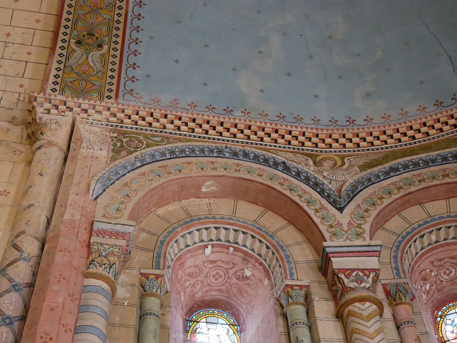 peinture monumentale décorative, vue partielle
