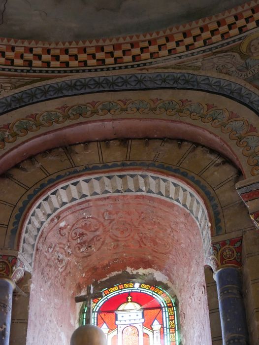 peinture monumentale décorative, détail