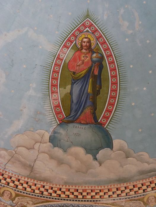 peinture monumentale décorative, détail