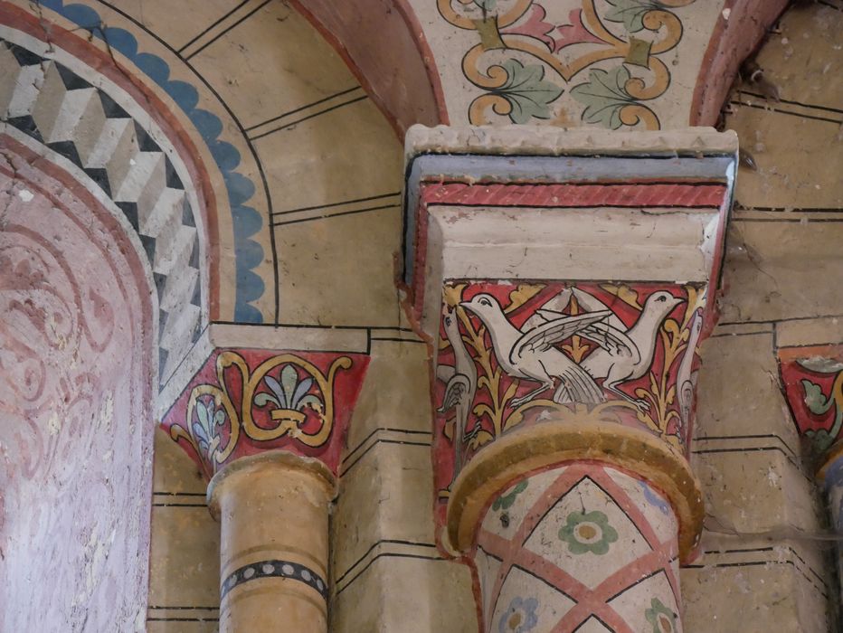 peinture monumentale décorative, détail