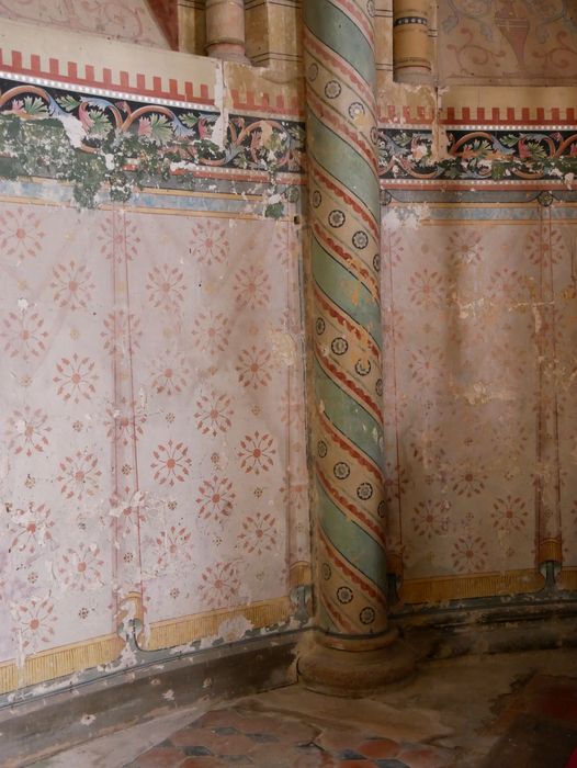 peinture monumentale décorative, vue partielle