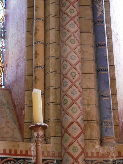 peinture monumentale décorative, vue partielle