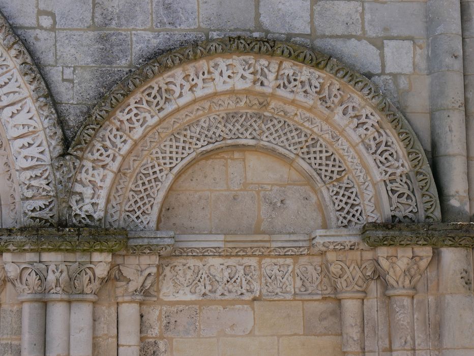 façade ouest, détail