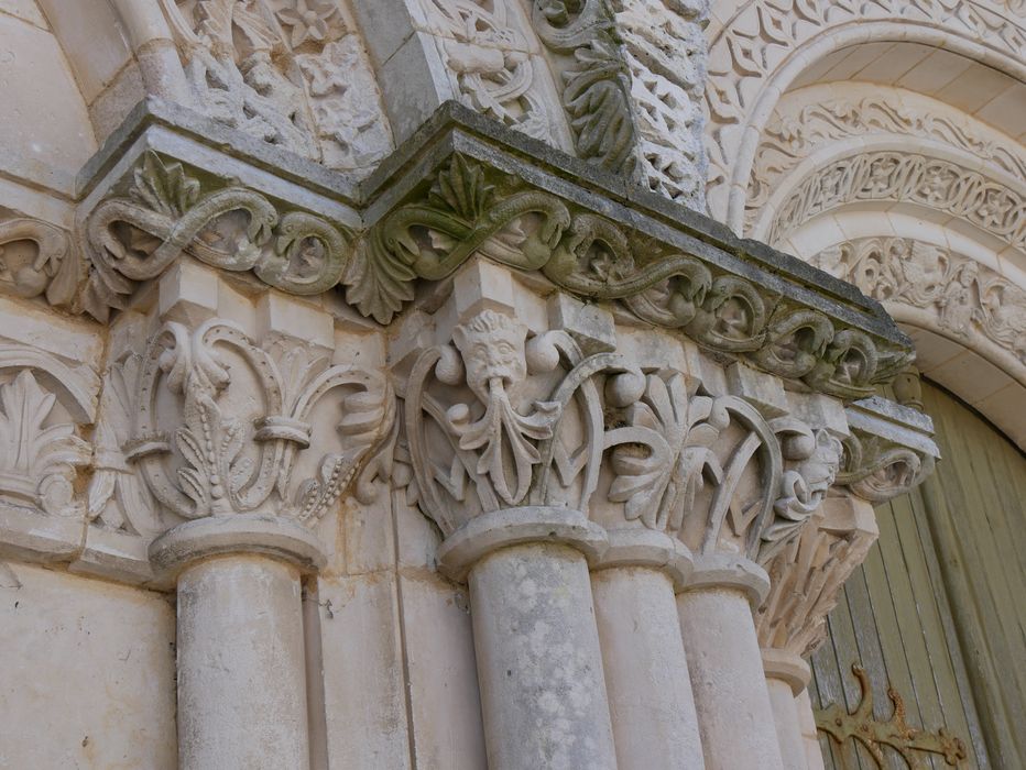 façade ouest, détail