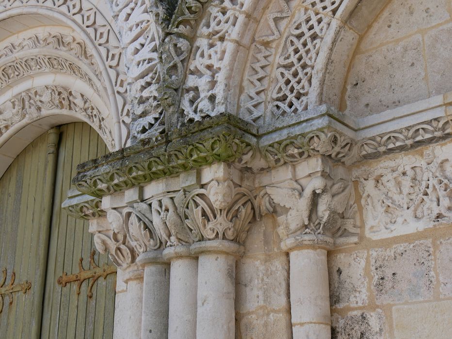 façade ouest, détail