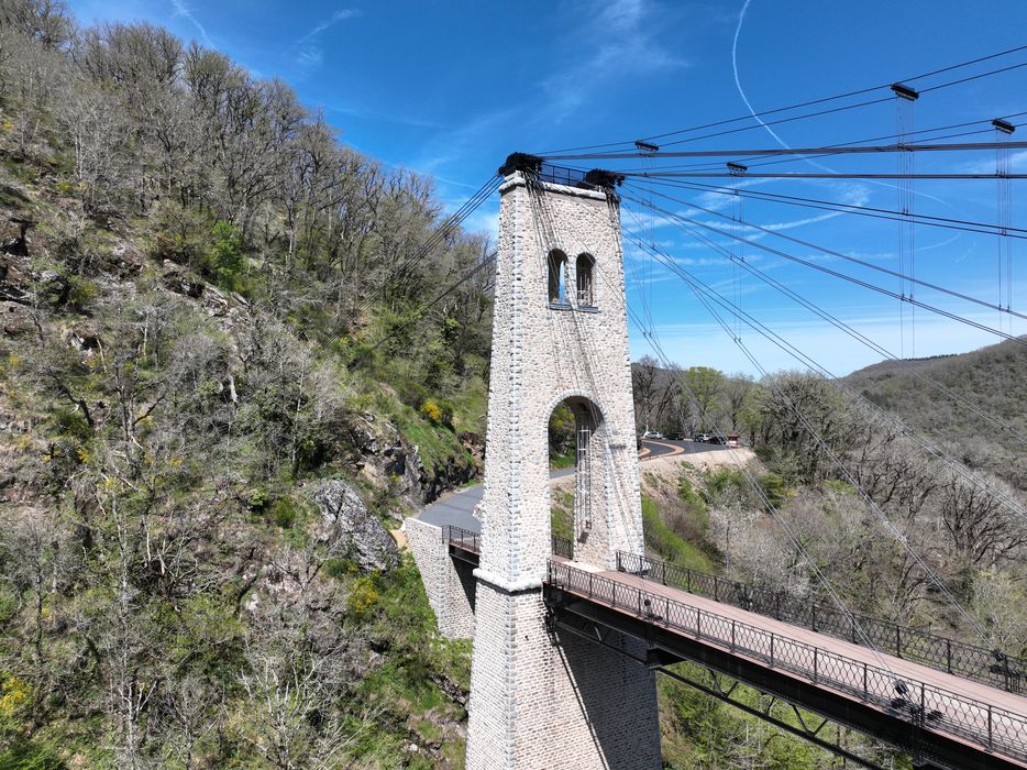 vue partielle du viaduc côté Lapleau