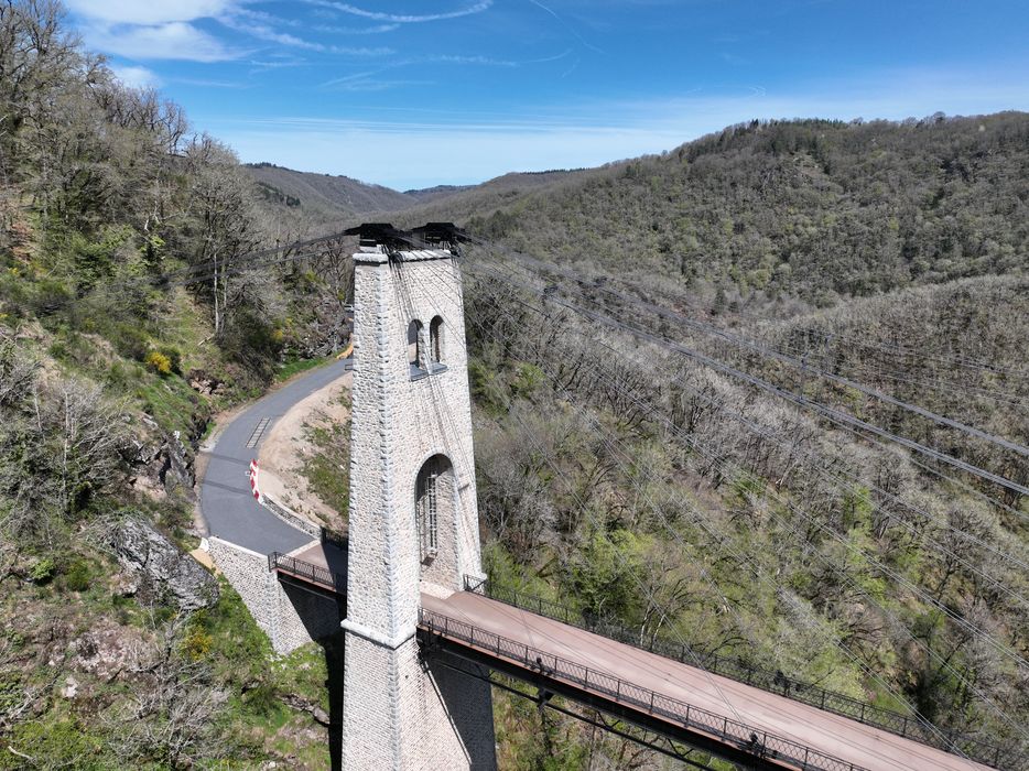 vue partielle du viaduc côté Lapleau