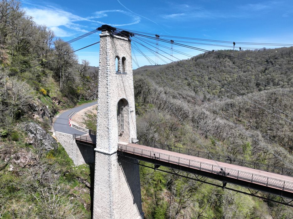 vue partielle du viaduc côté Lapleau